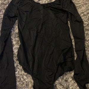 Black leotard